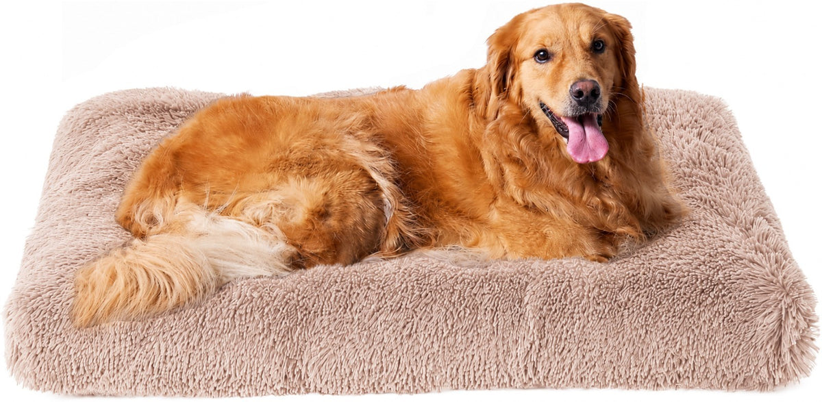 Large Washable Pet Bed Cushion for Dogs and Cats - XL Crate Mattress Pad