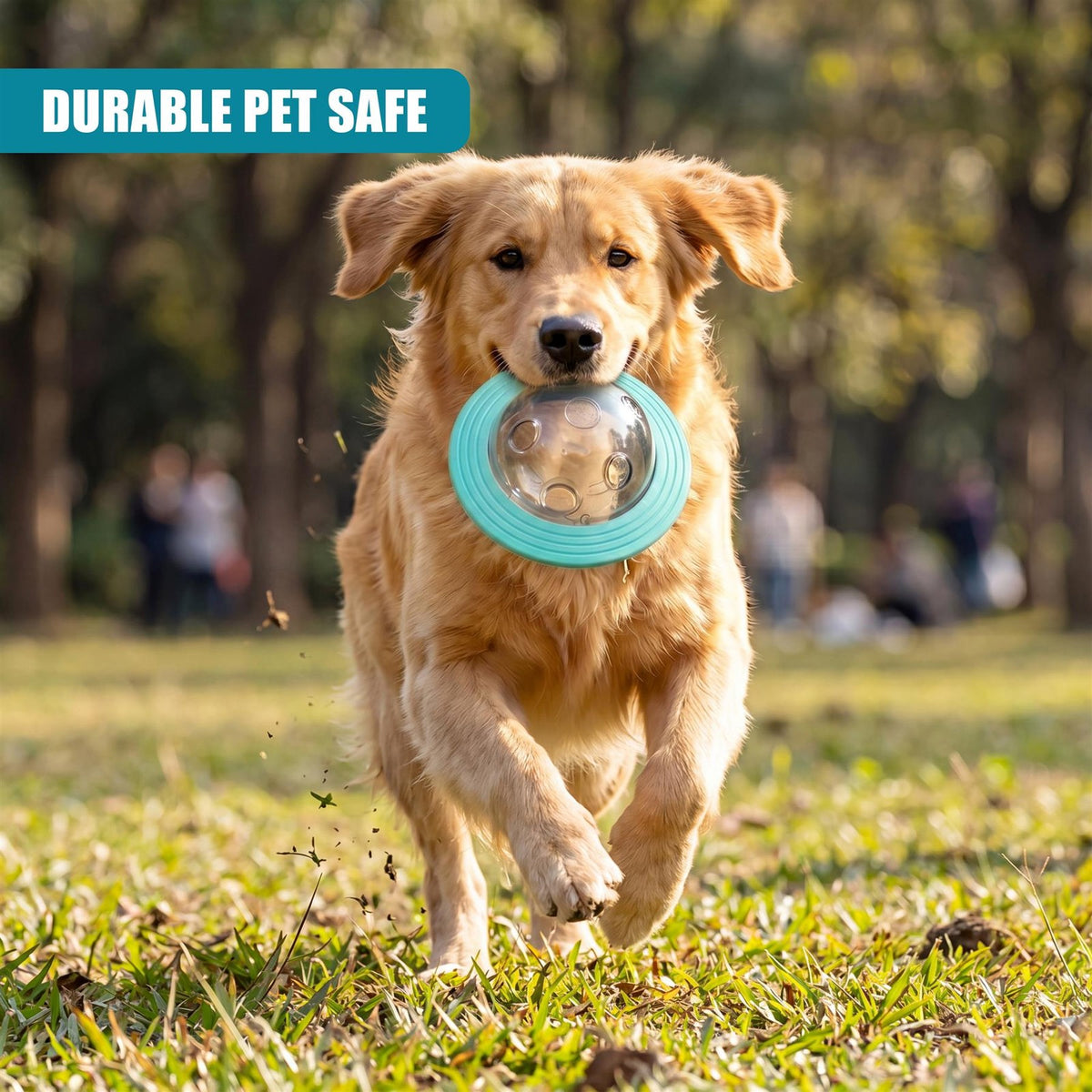 Interactive Dog Treat Dispensing Ball - Puzzle Toy for IQ Training and Slow Feeding